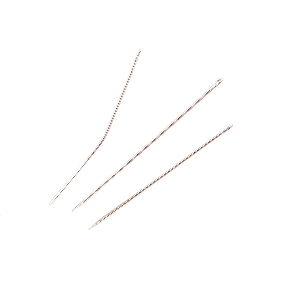 Иглы ручные для кожи №6/8, 3 шт, Pony