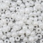 Бисер Astra&Craft 6/0 (4.1 мм), 150 г (10х15 г), цв. 141 белый/жемчужны