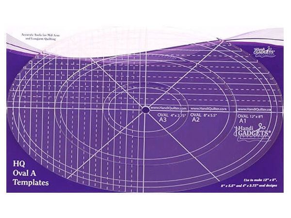 Линейка Handi Quilter овальная 12