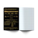 Тетрадь со справочным материалом Золотая коллекция, тиснение золотой фольгой, A5+ 48 л. на скобе 65 г/м², белизна 100 %, 10 шт, клетка, 01332 Золотая коллекция Информатика, Светоч Т145