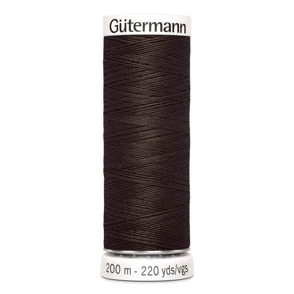 Нитки универсальные Gutermann Sew-all, 200м, 780 т.бурый, 5 катушек