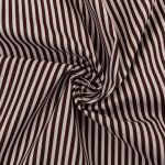 Ткань для пэчворка Peppy Бабушкин сундучок 100х112 см, 140±5 г/м², БС-10 полоска коричневый