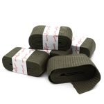 Стропа (ременная лента) 50 мм / 5х2.5 метра, толщ. 1.0 мм, [28 г/пог.м], 100% п/э, 32 хаки