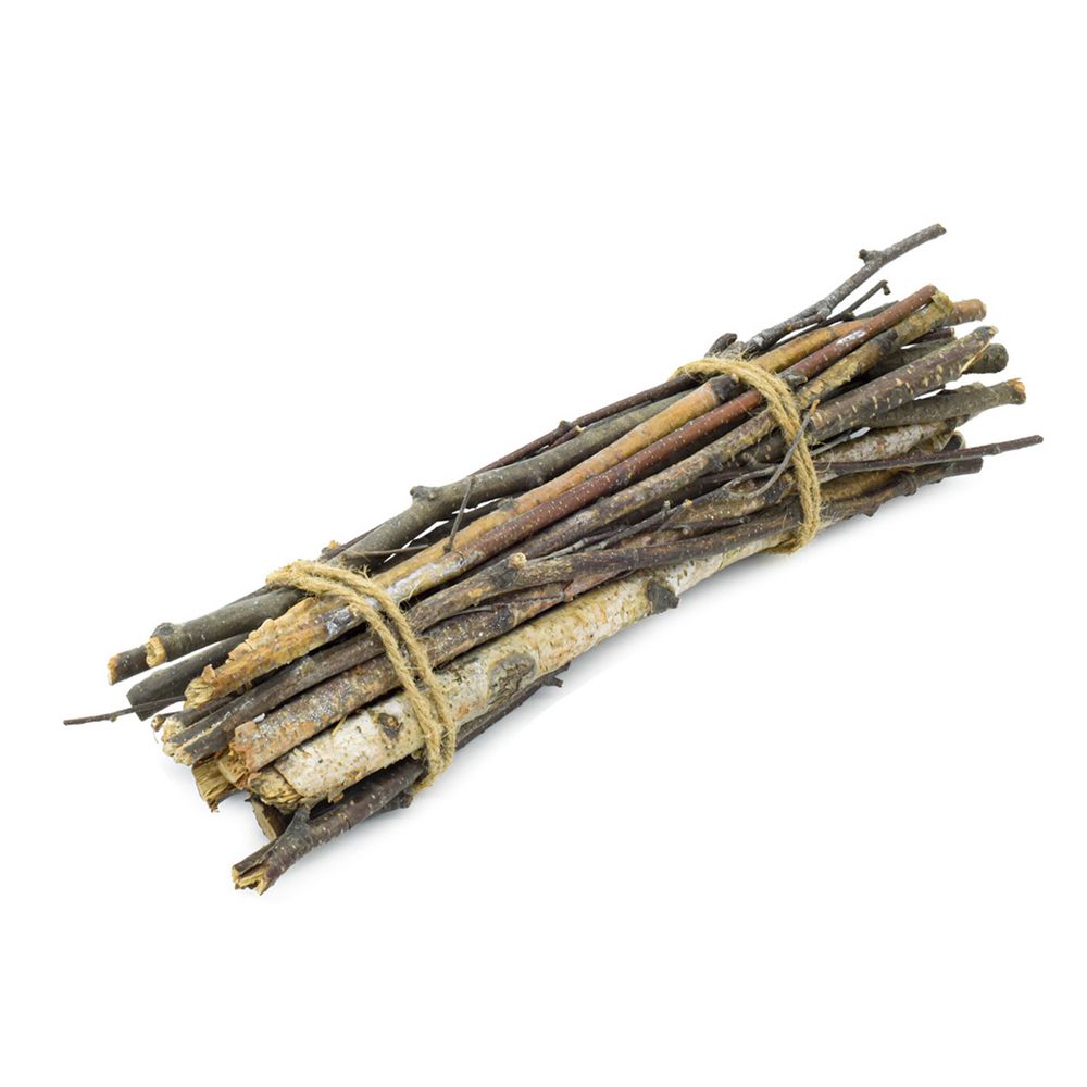 Хворост декоративный натуральный, береза, 30см, нат/дерево