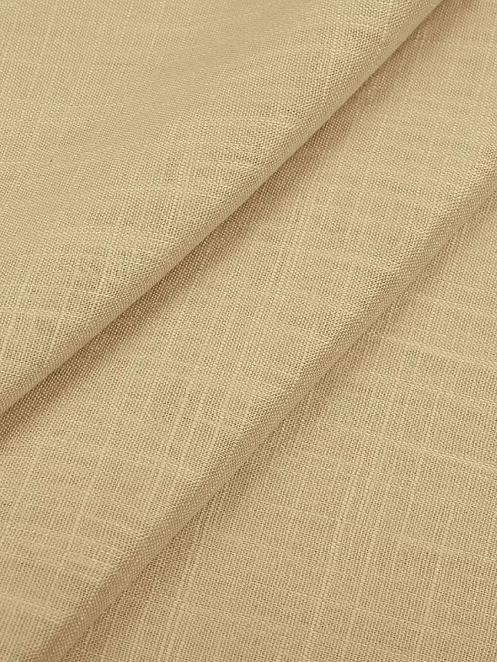 Льняная ткань 190 г/м², 140 см / 2 метра, TBY.Li.1002.22, 22 бежевый