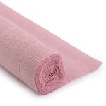 Бумага гофрированная (креповая) 180 г/м², 50 см / 2.5 метра, 17А3 розовый мел, Blumentag GOF-180
