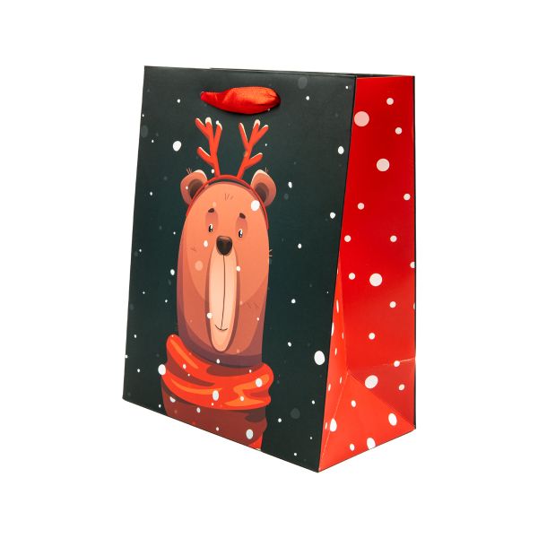 Пакет подарочный 210 г/м², 18х23х10 см, 12 шт, 02, Stilerra NYYS