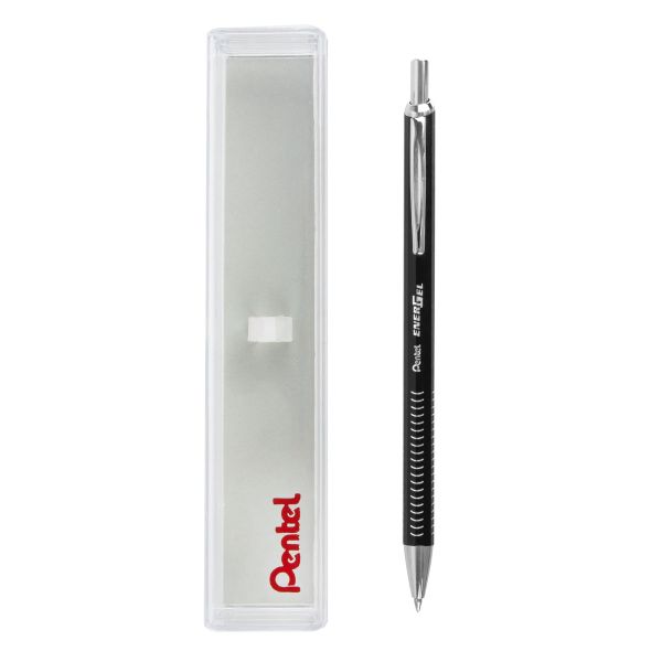 Ручка гелевая Energel Metal ⌀0.7 мм, GB цвет чернил: синий, Pentel BL447CA GB