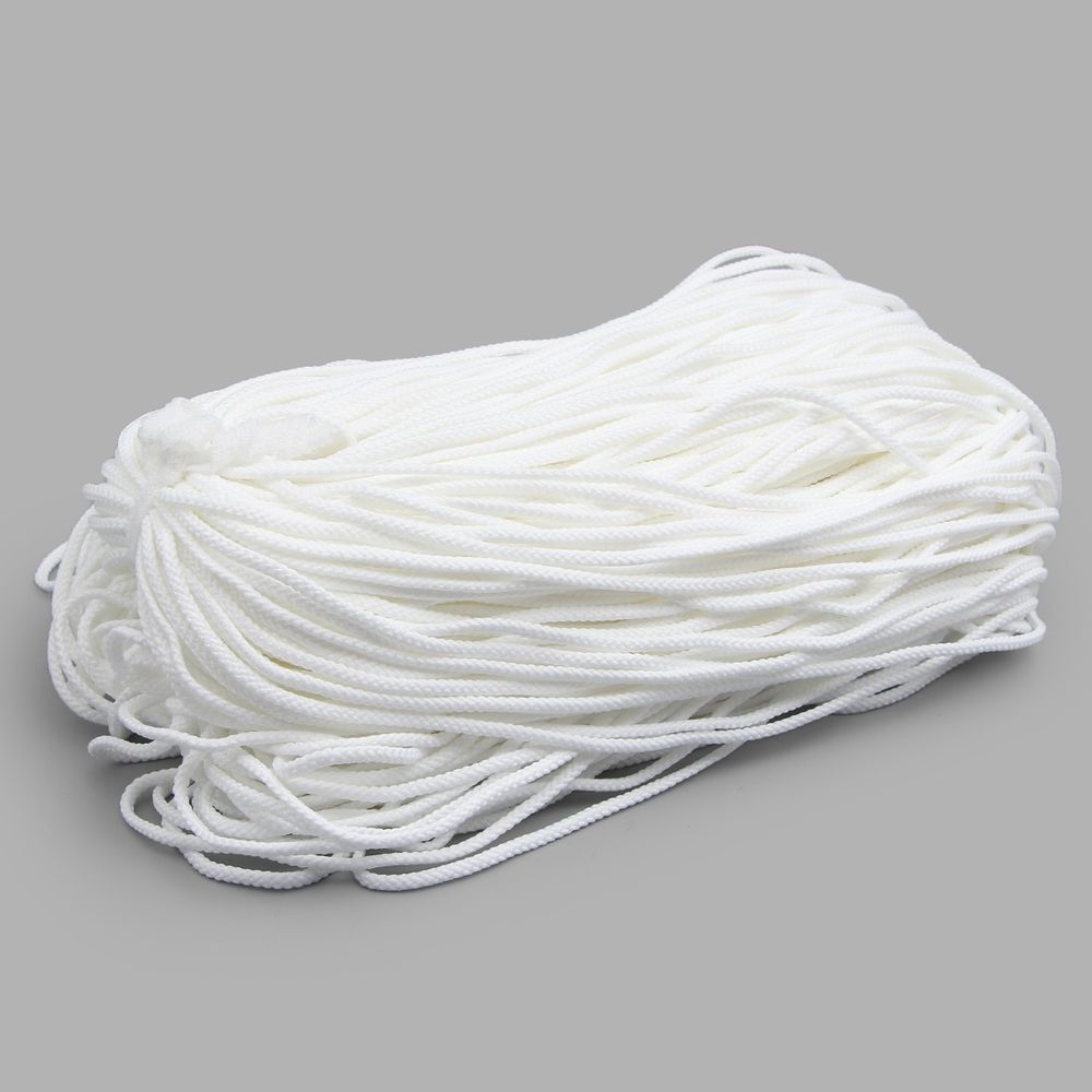 Шнур плетеный ⌀4.0 мм / 200 метров, 003 белый