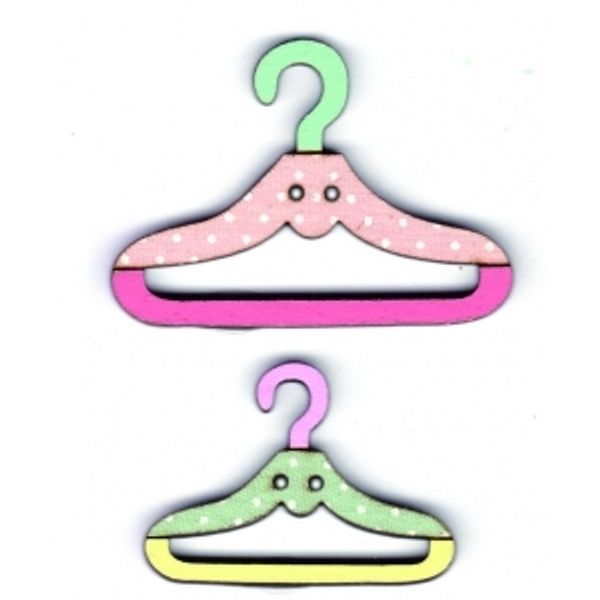 Украшения декоративные пуговицы (плечики), Aurora, 1 шт, AU-B4621