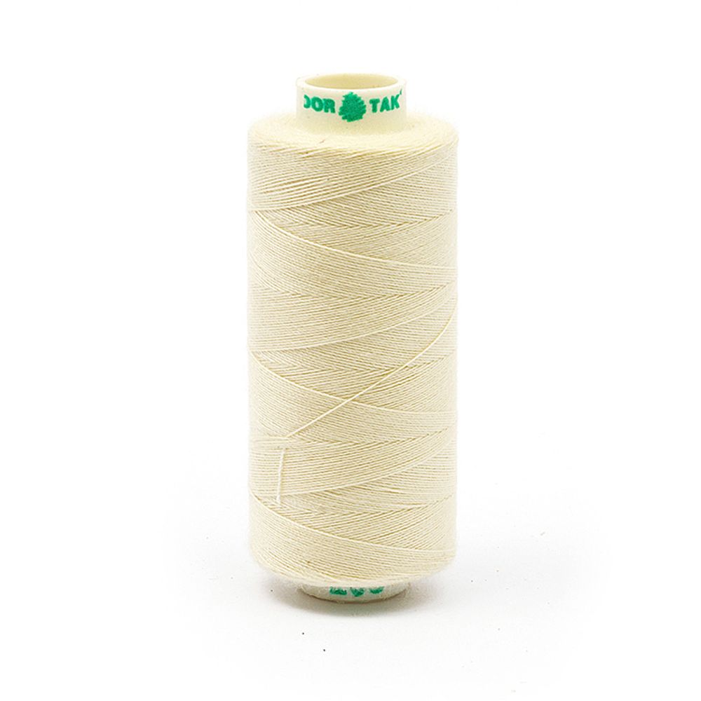 Нитки швейные бытовые Dor Tak 40/2, 366 м / 10 кат., 203 экрю