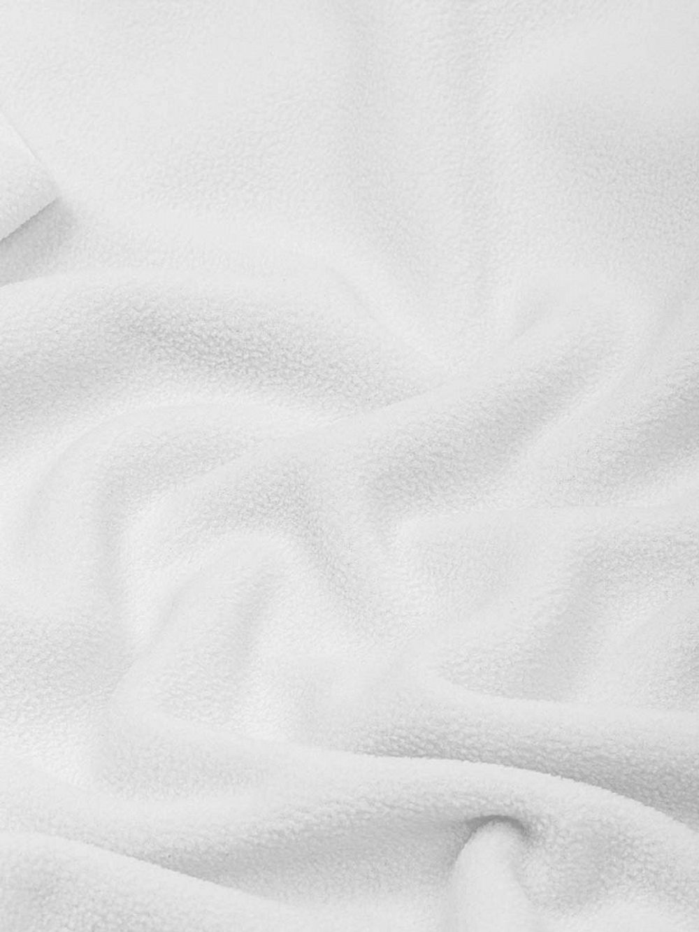 Флис 2-сторонний 240 г/м², 150 см / 10 метров, N-TBY-0240-F101, цв.F101 белый