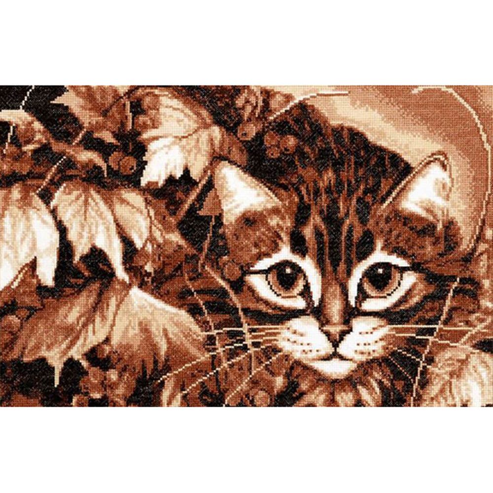 Набор для вышивания нитками Hobby&Pro, Охотник, 40х26 см