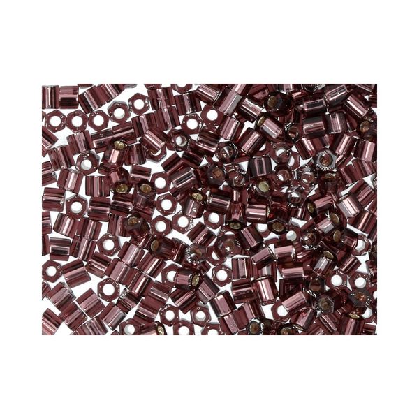 Бисер Toho 11/0 Hexagon 3 (2.2 мм), 25 г (5х5 г), 0026C фиолетовый