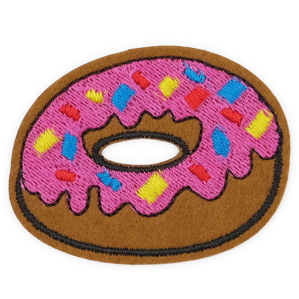 Термоаппликация Пончик, 5.2х6см, Hobby&Pro