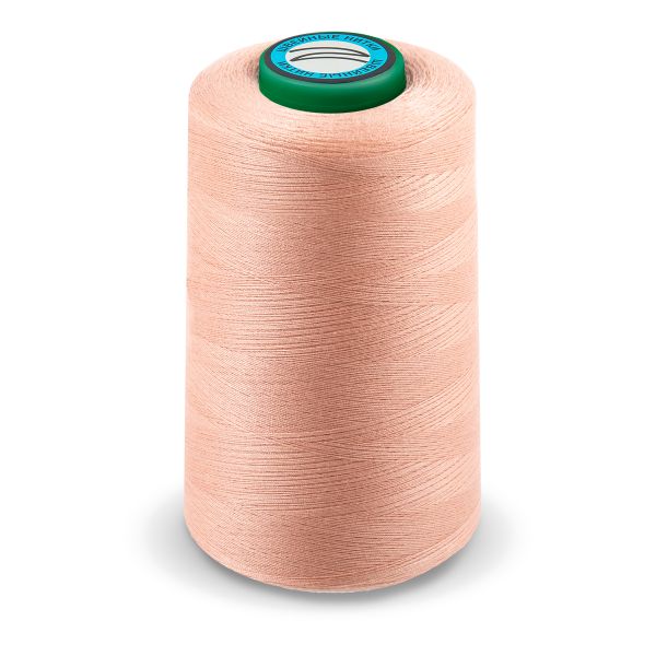 Нитки универсальные Nitka 40/2, 4570 м (5000 ярд) / 1 кат., 463 персиковый