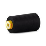 Нитка универсальная Gutermann Mara 120/2, 5000 м, 700185, 2111 ультра черный (Arta 170), 1 катушка