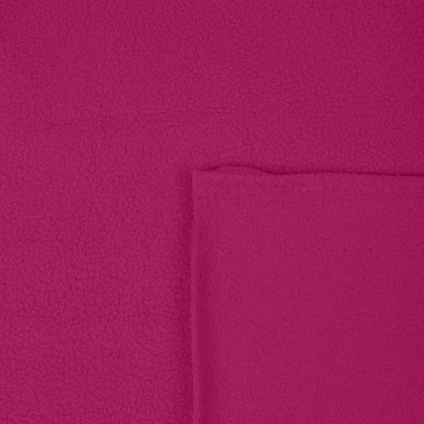 Флис 2-сторонний 240 г/м², 150 см / 24 кг, TBY-0240-F145, цв.F145 малина