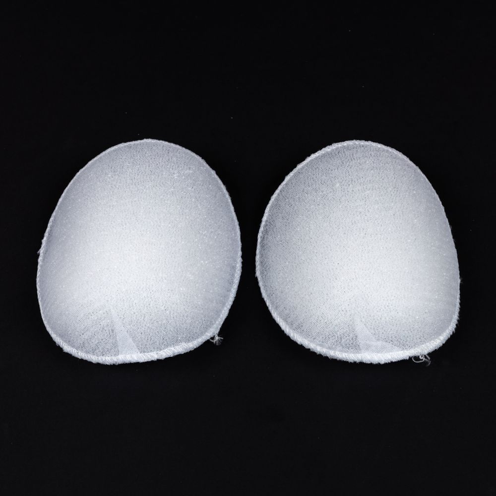 Плечевые накладки (подплечники) реглан 155х155х10 мм, 10 пар, белые, Р(ОР)-10