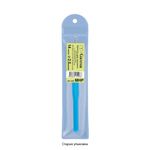 Крючок для вязания с пластиковой ручкой металл ⌀2,5 мм, 14 см, в чехле, Gamma MHP