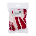 Шерсть для валяния (до 29 мкр), 50 г. 6027 отбелка/винный/красный, Gamma MY-050