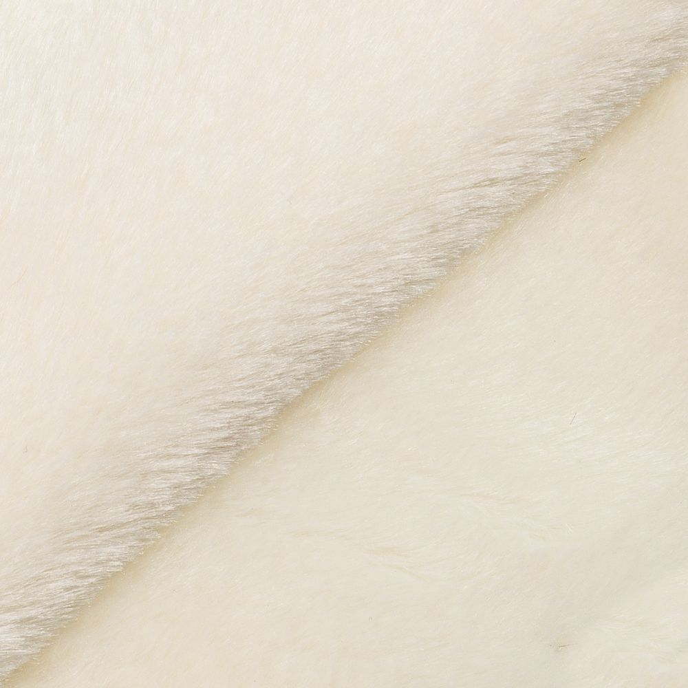 Плюш Peppy PTB-003 446 г/м², 150 см / рул. 5 метров, молочный/ivory