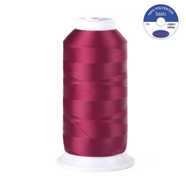 Нитки швейные текстурированные Max, 150D/1, 5000 м, 90г, 159 розовый