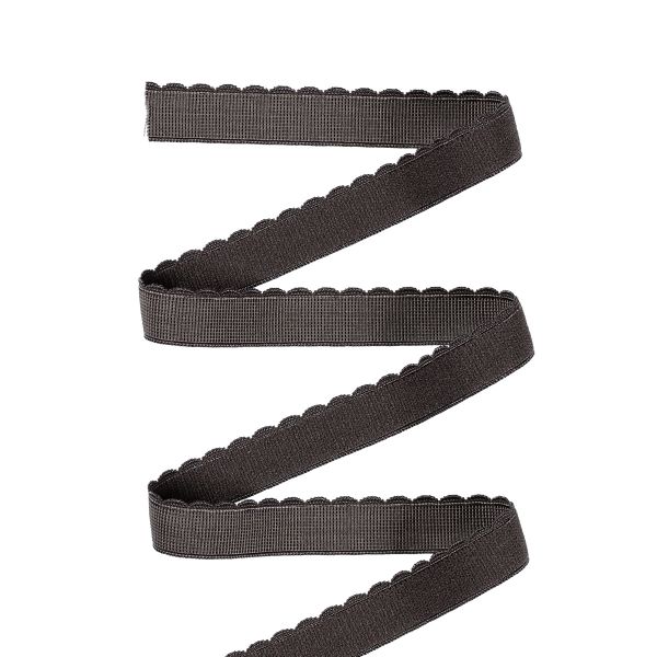 Резинка бельевая (отделочная) становая 12.0 мм / 25 метров, №013 т.серый, Blitz DT-15