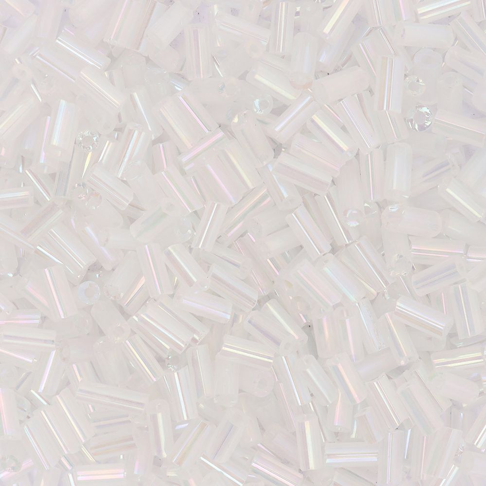Стеклярус Astra&amp;Craft 5 мм, 200 г (10х20 г), цв. 161 белый