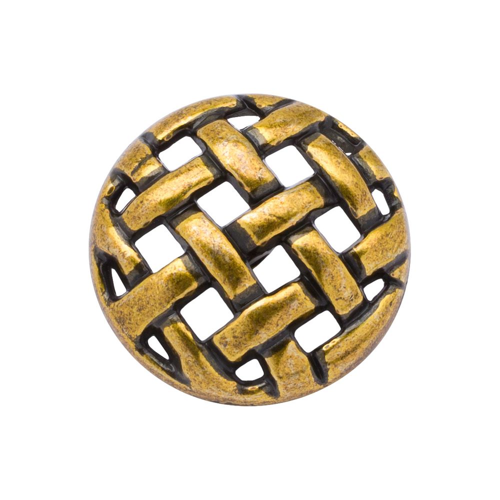 Пуговицы на ножке 36L=23 мм, металл, Bronze (бронза), 10 шт, MP11