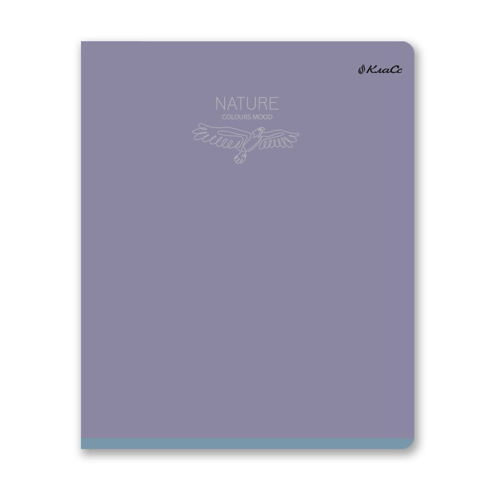 Тетрадь ученическая общая, пантон, A5+ 96 л. на скобе 60 г/м², белизна 100%, 5 шт, клетка в термоусадочной пленке, 000786 Заповедный мотив, Светоч 96ТЕТк-005