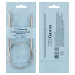 Спицы круговые металл ⌀7,0 мм, 100 см, с металлической леской, Gamma MKN