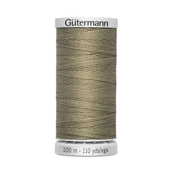 Нитки суперкрепкие Gutermann Extra Strong M782, 100м, 724 бледно серо-коричневый, 5 катушек