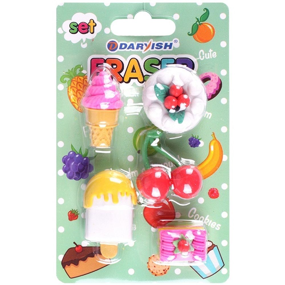 Набор ластиков 5 штук, DV-11971