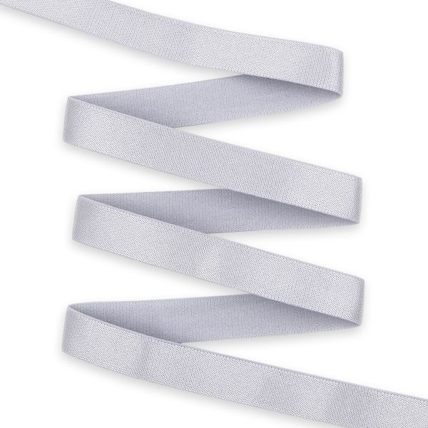 Резинка бельевая (бретелечная) 15.0 мм / 50 метров, св.серый, (ML200.015/1)