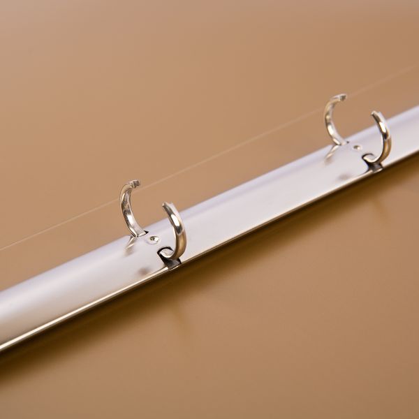 Папка на 4 О-кольцах A4 700 мкм 25 мм, 4 шт, d-17 мм, золотой new EC211400128, Expert Complete