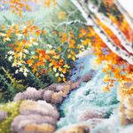 Набор для вышивания нитками Чудесная игла 110-330, Лесной ручей, 27х40см