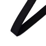 Резинка башмачная 15.0 мм / 25 метров, вязаная, черный