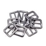 Пряжка регулировочная металл 18 мм, чер.никель ГР, 6908, 10 шт, BIG