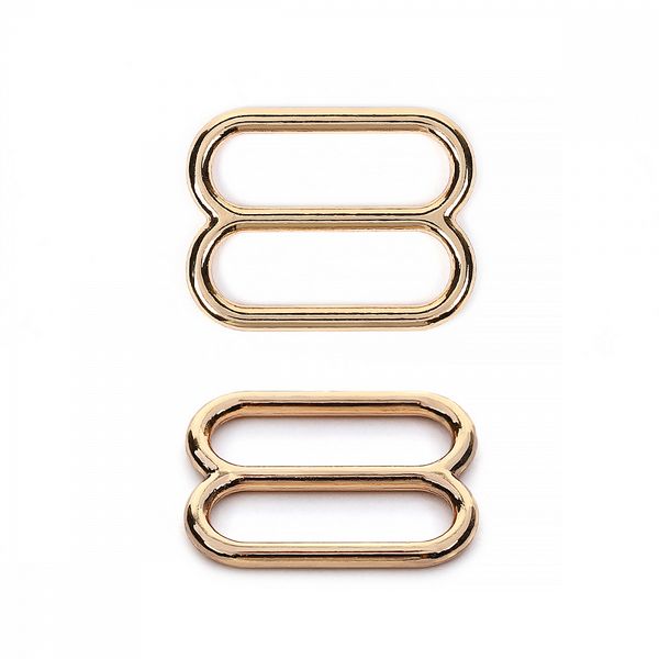 Рамки-регуляторы для купальника металл 16.0 мм, 816C.SW цв.золото, уп.100 шт