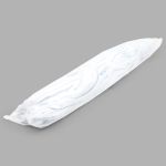 Шнурки плоские с металлическим наконечником 10.0 мм / 130 см, 50 пар (100 шт), белый, 6220-0134