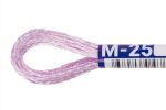 Мулине Gamma металлик, цв.М-25 лиловый, 12 мотков по 8 метров