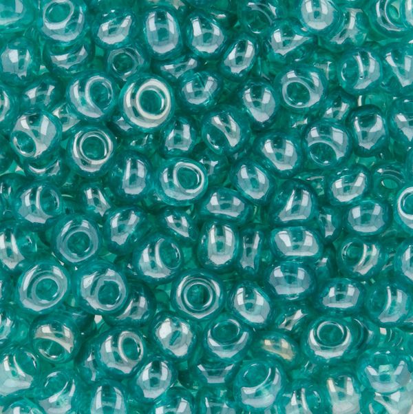 Бисер Zlatka 8/0 (2.9 мм), 100 г (10х10 г), №0120A св.бирюзовый, GR