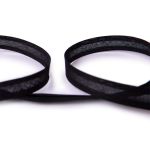 Косая бейка хлопковая 15 мм / 132±1 метра, черный(080/081), Blitz BKE-15C