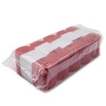 Стропа (ременная лента) 50 мм / 5х2.5 метра, толщ. 1.0 мм, [28 г/пог.м], 100% п/э, 10 красный