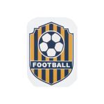 Термотрансфер, 1 шт, М-028 football 11.5x8 см, Gamma M №01