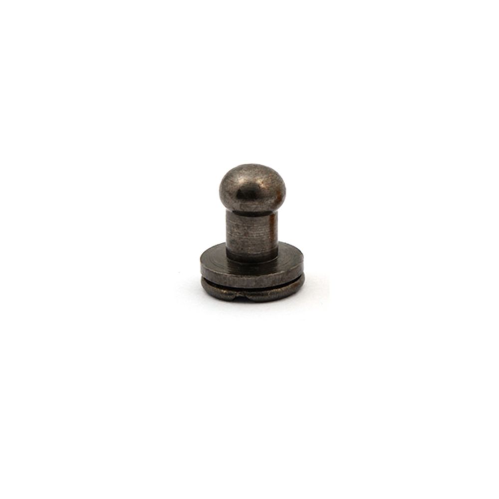 Пукля металл 5-8 мм, TYY-1503, цв. черный никель уп. 10шт