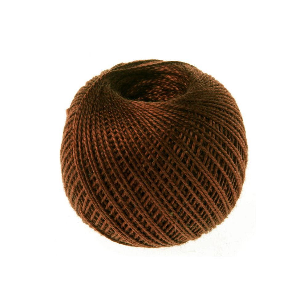 Пряжа ПНК им.Кирова Ирис / уп.20 мот. по 25 г, 150м, 5810 коричневый