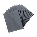 Папка-конверт на ZIP-молнии A5+ 180 мкм волокно, 10 шт, серый ЕС211230055, Expert Complete ЕС211230055