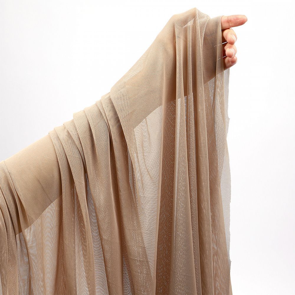 Сетка бельевая эластичная 90 г/м², шир.150 см / 3 метра, цв.бежевый /SZ030204.beigh/3/